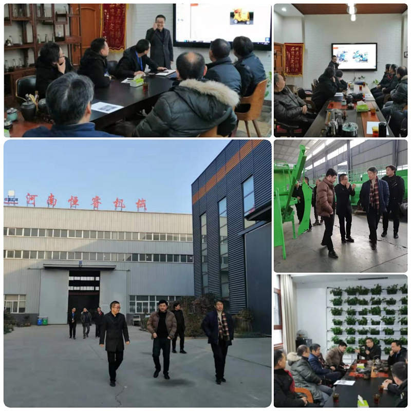 董世遠(yuǎn)先生親自迎接、帶領(lǐng)三峽大學(xué)團(tuán)隊(duì)參觀廠區(qū)、生產(chǎn)車(chē)間，介紹我公司