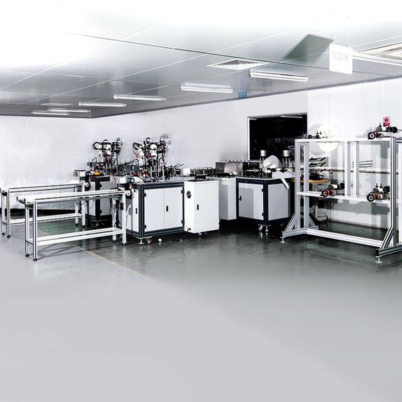 鄭州中源恒睿全自動口罩生產線正式上市