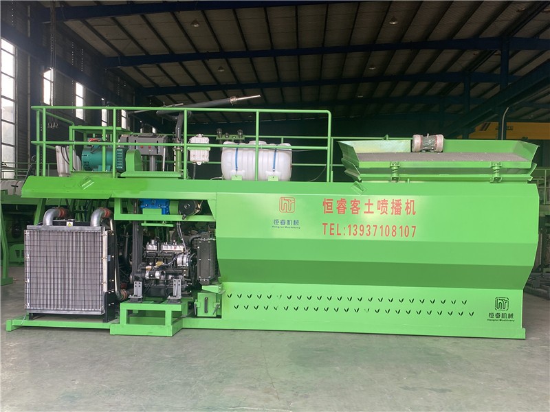 恒睿480型雙動(dòng)力客土噴播機(jī)：大面積邊坡綠化效率高的省錢(qián)神器